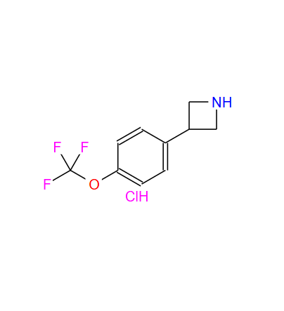 3-(4-(trifluoromethoxy)phenyl)azetidine hydrochloride