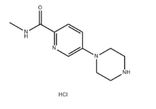N-甲基-5-(哌嗪-1-基)吡啶酰胺盐酸盐