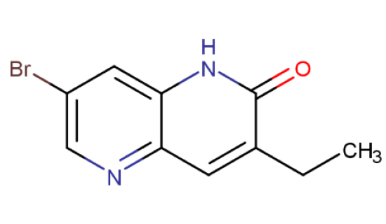 7-溴-3-乙基-1,5-萘啶-2(1H)-酮