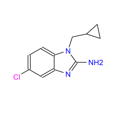 5-chloro-1-(cyclopropylmethyl)-1H-benzo[d]imidazol-2-amine