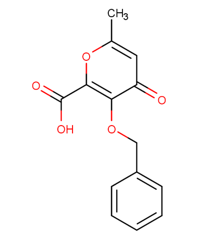 3-(苄氧基)-6-甲基-4-氧代-4H-吡喃-2-羧酸
