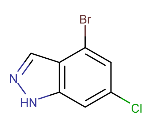 4-溴-6-氯-1H-吲唑