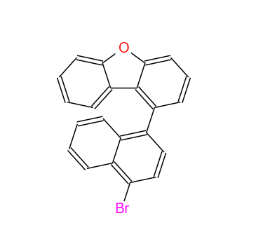 1-(4-溴萘-1-基)二苯并呋喃