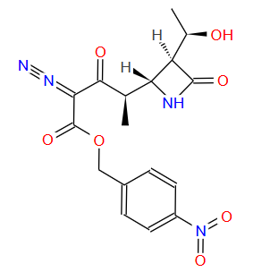 (R)-4-硝基苄基 2-重氮-4-((2R,3S)-3-((R)-1-羟基-乙基)-4-羰基氮杂环丁烷-2-基)-3-羰基戊酸酯