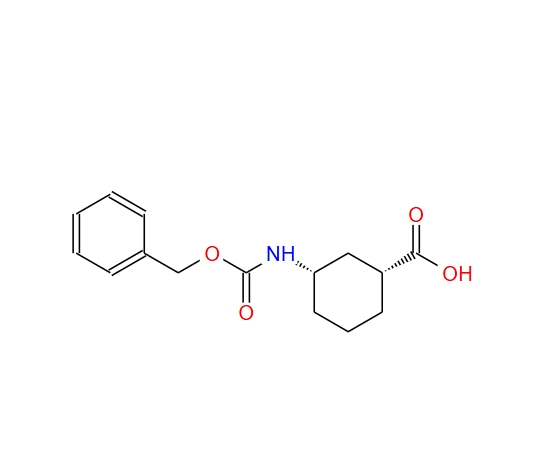 (+/-)-顺-3-(苄氧羰氨基)环己甲酸