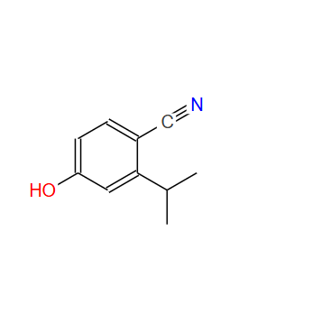 14114-32-0；4-羟基-2-异丙基苯甲腈；BENZONITRILE,4-HYDROXY-2-ISOPROPYL