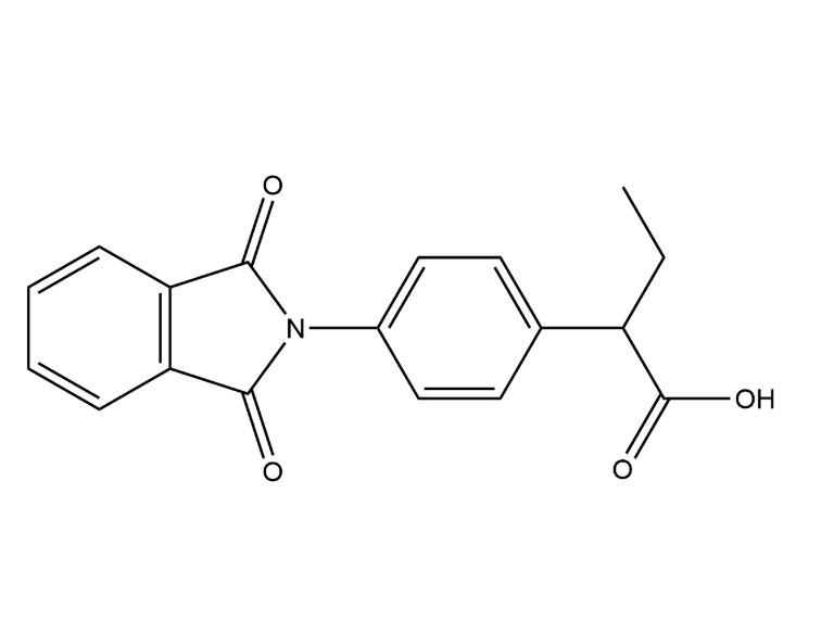 Benzeneaceticacid,4-(1,3-dihydro-1,3-dioxo-2H-isoindol-2-yl)-α-ethyl-
