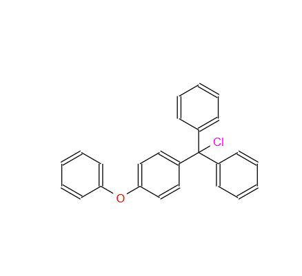 Benzene, 1-(chlorodiphenylmethyl)-4-phenoxy-