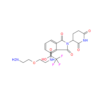 1H-ISOINDOLE-1,3(2H)-DIONE, 4-[[2-(2-AMINOETHOXY)ETHYL]AMINO]-2-(2,6-DIOXO-3-PIPERIDINYL)-, 2,2,2-TR