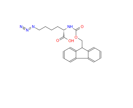 6-叠氮-N-[(9H-芴-9-基甲氧基)羰基]-L-正亮氨酸；159610-89-6