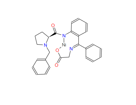 (S)-(O-(N-苄基脯氨基酸)氨基)(苯基) 亚甲基亚氨基乙酸酯-N,N,N-镍(II)；96293-19-5