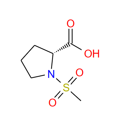 (R)-1-(甲基磺酰基)吡咯烷-2-甲酸
