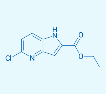 5-氯-1H-吡咯并[3,2-b]吡啶-2-甲酸乙酯  800401-62-1