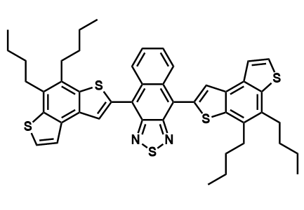 4,9-双(4,5-二丁基苯并[1,2-b:4,3-b']二噻吩-2-基)萘并[2,3-c][1,2,5]噻二唑