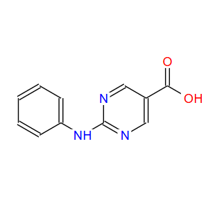 450368-25-9；2-苯胺并嘧啶-5-羧酸；2-ANILINOPYRIMIDINE-5-CARBOXYLIC ACID