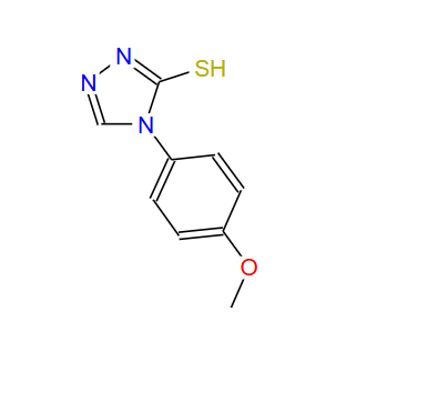 14132-86-6；4-(4-甲氧基苯基)-4H-[1,2,4]噻唑-3-硫醇；4-(4-METHOXY-PHENYL)-4H-[1,2,4]TRIAZOLE-3-THIOL