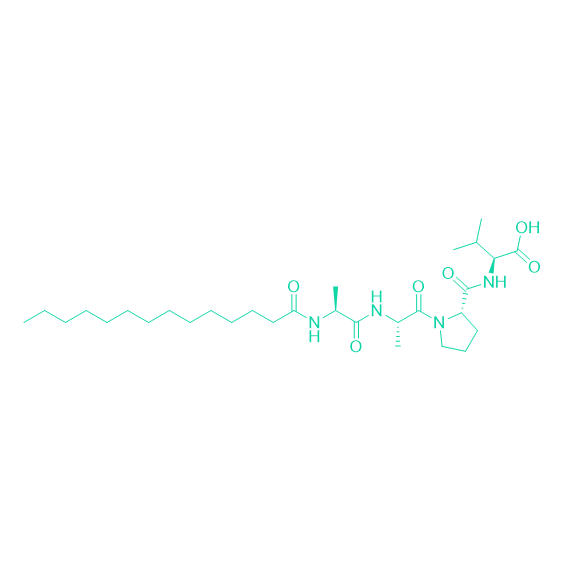 抑制金属蛋白酶多肽{Myristoyl-Ala}-APV/1616261-46-1/Myristoyl tetrapeptide Ala-Ala-Pro-Val