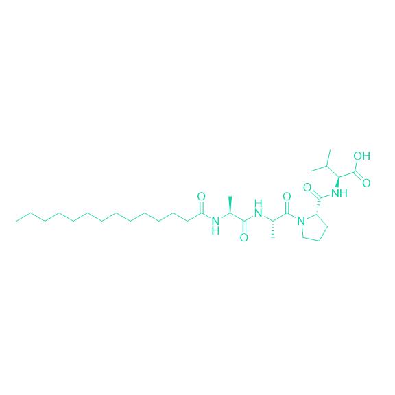 218P1018 Myristoyl tetrapeptide Ala-Ala-Pro-Val 1616261-46-1.png 218P1018 Myristoyl tetrapeptide Ala-Ala-Pro-Val 1616261-46-1.png