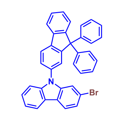 2-溴-9-(9,9-二苯基-9H-芴-2-基)-9H-咔唑