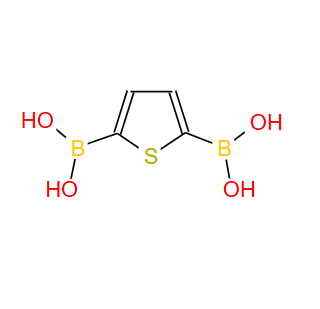26076-46-0；2,5-二硼酸噻吩；2,5-THIOPHENEDIBORONIC ACID