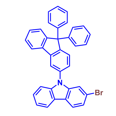 2-溴-9-(9,9-二苯基-9H-芴-3-基)-9H-咔唑