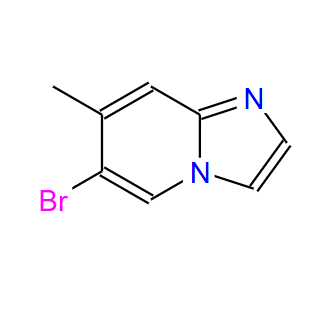 116355-18-1；6-溴-7-甲基咪唑并[1,2-a]吡啶；6-Bromo-7-methylimidazo[1,2-a]pyridine