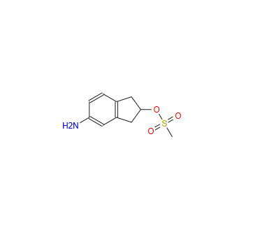 5-amino-2,3-dihydro-1H-inden-2-yl methanesulfonate