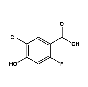 5-氯-2-氟-4-羟基苯甲酸
