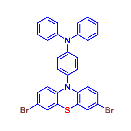 4-[3,7-二溴-10H-吩噻嗪-10-基]-N,N-二苯基苯胺