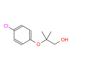 14200-96-5；2-(4-氯苯氧基)-2-甲基丙-1-醇；2-(4-chlorophenoxy)-2-methylpropan-1-ol