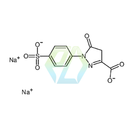 7-1-(4-磺酸基苯基）-3-羧基-5-吡唑啉酮二钠盐