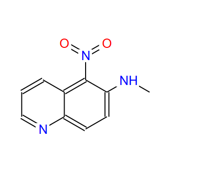 14204-97-8；5-硝基-6-甲基氨基喹啉；N-Methyl-5-nitroquinolin-6-amine