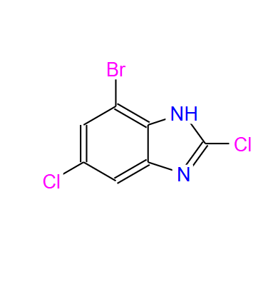 4-溴-2,6-二氯-1H-苯并[D]咪唑