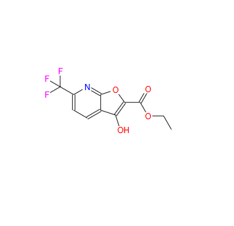 Furo[2,3-b]pyridine-2-carboxylic acid, 3-hydroxy-6-(trifluoromethyl)-, ethyl ester