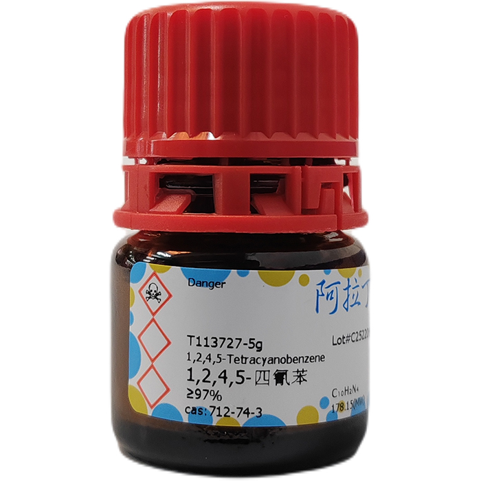 aladdin 阿拉丁 T113727 1,2,4,5-四氰苯 712-74-3 ≥97%