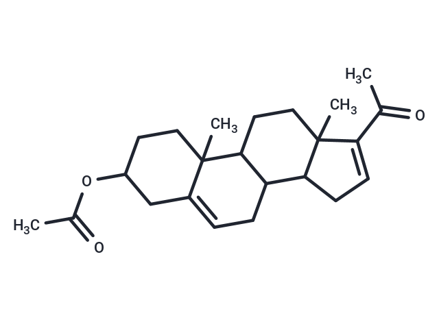 化合物 3-Hydroxypregna-5,16-dien-20-one 3-acetate|T131711|TargetMol