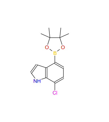 1H-Indole, 7-chloro-4-(4,4,5,5-tetramethyl-1,3,2-dioxaborolan-2-yl)-