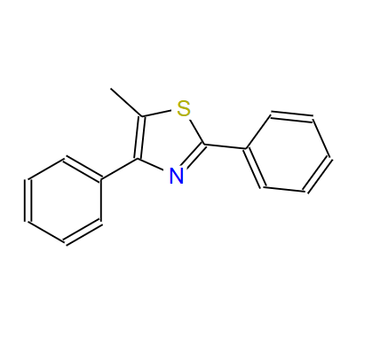 14229-93-7；5-甲基-2,4-二苯基噻唑；5-Methyl-2,4-diphenylthiazole