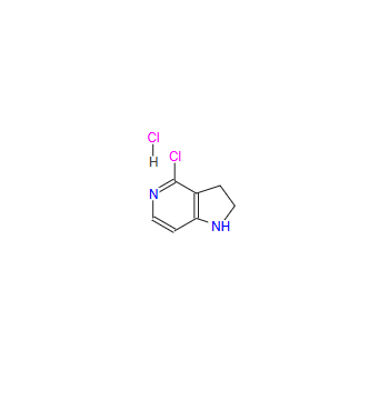 4-CHLORO-2,3-DIHYDRO-1H-PYRROLO[3,2-C]PYRIDINE HYDROCHLORIDE (1:1 )
