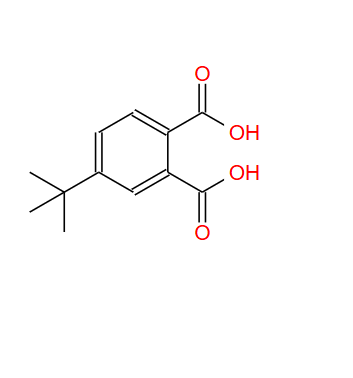 14236-13-6；4-(叔丁基)邻苯二甲酸；4-tert-butylphthalic acid