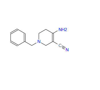 14247-04-2；4-氨基-1-苄基-1,2,5,6-四氢吡啶-3-甲腈；4-Amino-1-benzyl-1,2,5,6-tetrahydropyridine-3-carbonitrile