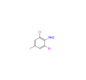 Benzenamine, 2-bromo-6-chloro-4-iodo-
