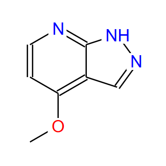 119368-03-5；4-甲氧基-1H-吡唑并[3,4-B]吡啶；1H-Pyrazolo[3,4-b]pyridine,4-methoxy-(9CI)