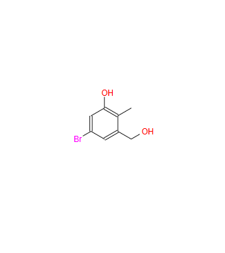 5-bromo-3-(hydroxymethyl)-2-methylphenol