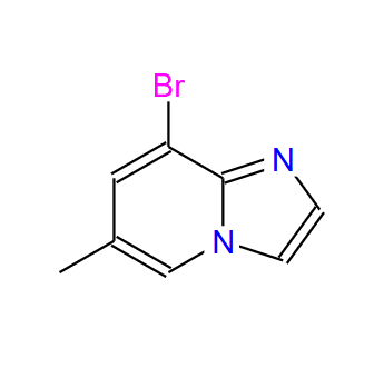 136117-93-6；8-溴-6-甲基咪唑并[1,2-A]砒啶；8-Bromo-6-methylimidazo[1,2-a]pyridine