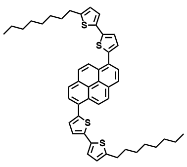 1,6-双(5′-辛基-[2,2′-联噻吩]-5-基)芘