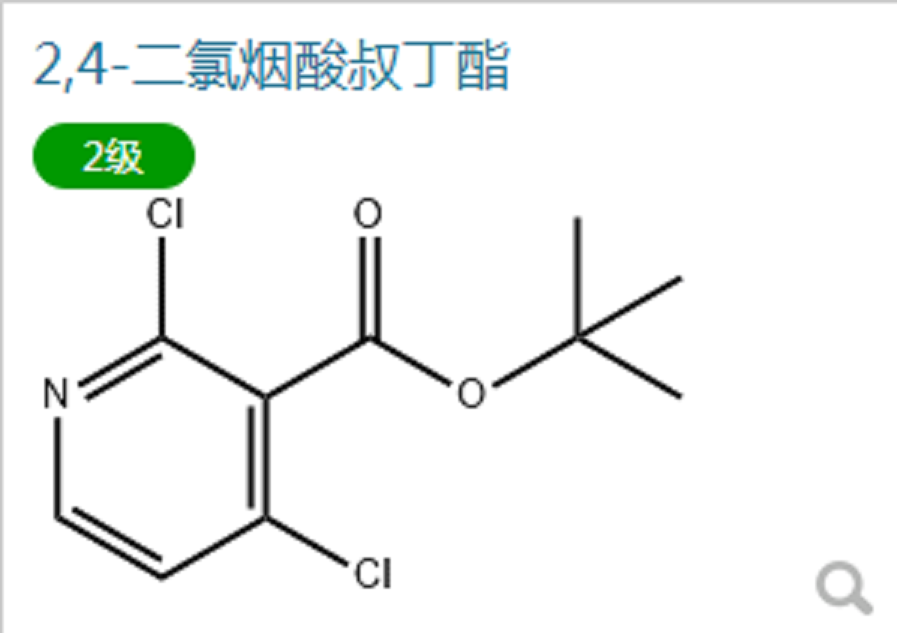 2,4-二氯烟酸叔丁酯