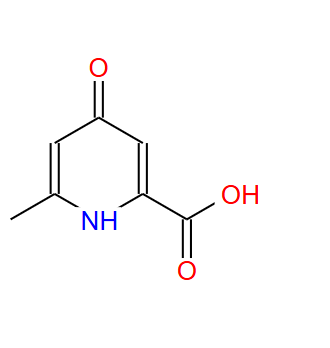 14255-41-5；6-甲基-4-氧代-1,4-二氢吡啶-2-羧酸；6-Methyl-4-oxo-1,4-dihydropyridine-2-carboxylic acid