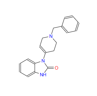 60373-71-9；1-[4-(1-苄基-1,2,3,6-四氢吡啶基)]-1,3-苯并咪唑-2-酮；1-(1-BENZYL-1,2,3,6-TETRAHYDRO-PYRIDIN-4-YL)-1,3-DIHYDRO-BENZOIMIDAZOL-2-ONE