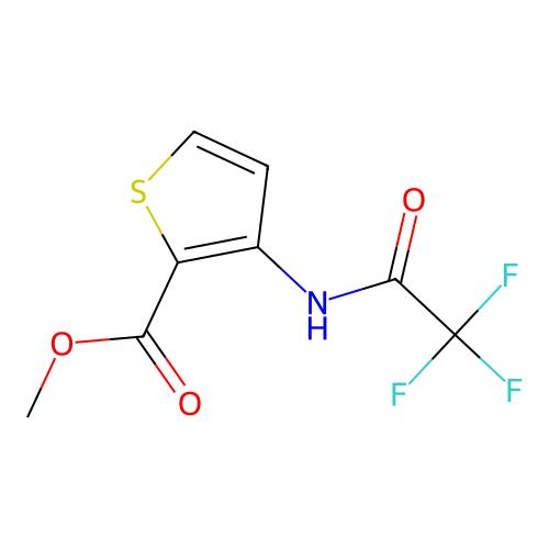 aladdin 阿拉丁 M701349 3-(N-三氟乙酰氨基)噻吩-2-羧酸甲酯 79128-68-0 ≥97%
